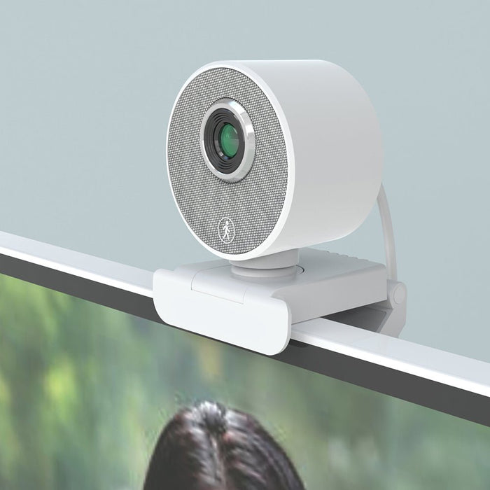 1080P Webcam - 360° Panoramic USB Computer Camera with Stereo Microphone for Desktop Laptop - Perfect for Live Streaming, Video Chatting, Online Classes, and Teleconferencing - Shopsta EU