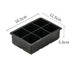 4/6/8/15 Grid Big Ice Tray Mold Giant Jumbo Large Food Grade Silicone Ice Cube Square Tray Mold DIY Ice Maker Ice Cube Tray - Shopsta EU