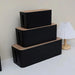 Cable Management Box — Hide Wires & Power Strips | TV Cord Organiser for Home & Office