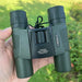 10x25 Compact Folding Binoculars — Lightweight Pocket Travel Binoculars for Adults & Kids