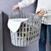 Collapsible Laundry Hamper – Foldable, Portable Clothes Organiser for Home & Bathroom