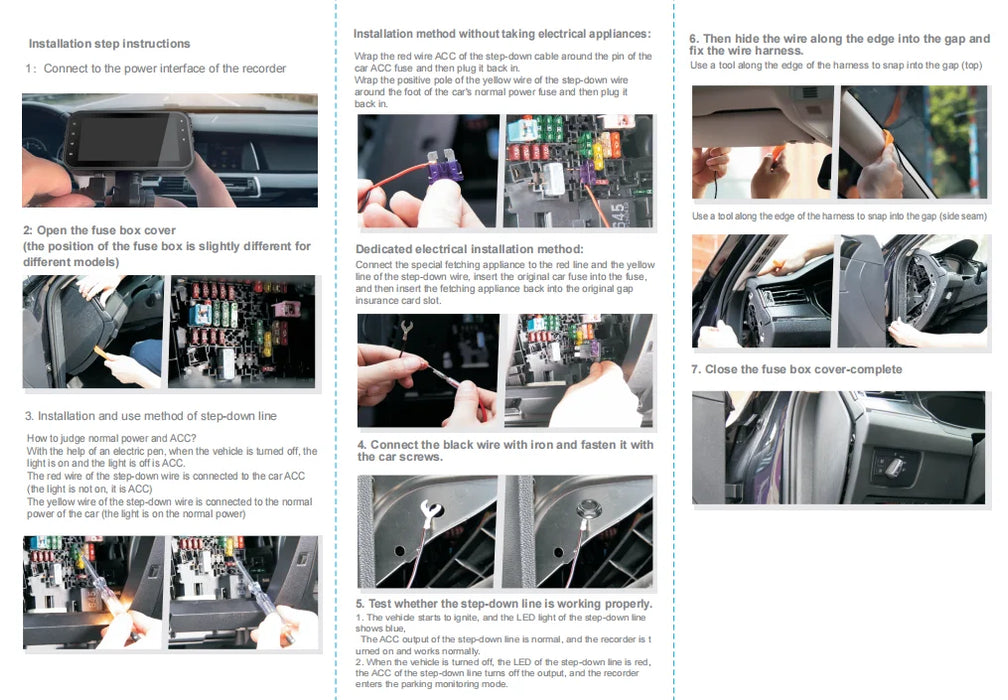 1080p Dual‑Lens Dash Cam with Wi‑Fi — Front & Cabin, Night Vision, Loop Recording