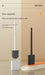 Mini Silicone Toilet Brush Set — Wall‑Mounted or Free‑Standing, Soft Silicone Brush