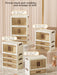 Foldable Transparent Drawer Cosmetic Organiser — Dustproof Multi‑Layer Makeup Storage