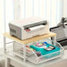 Multi-Purpose Coffee Station Organiser with Drawer & Shelves for Capsules, Cups and Snacks