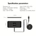 15W Qi Wireless Car Charger Pad with USB — QC3.0 Input, Compatible with iPhone 11–16 & Qi Devices