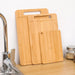 Thick Solid Wood Double‑Sided Rectangular Cutting Board – S, M & L
