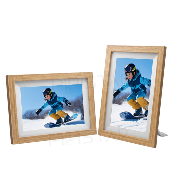 10.1-inch Wi‑Fi Digital Photo Frame — 1280×800 IPS Touchscreen, Frameo App