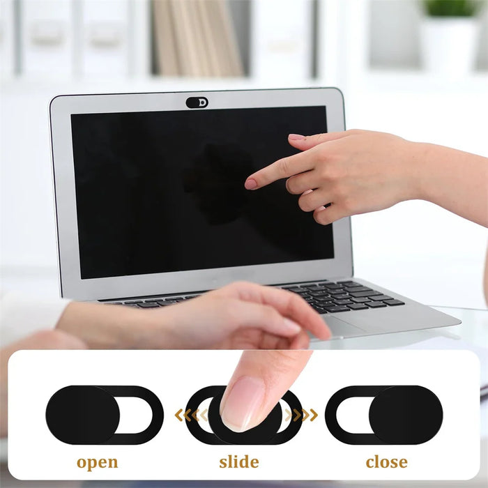 Webcam Cover Slider — Pack of 5 or 10 Privacy Shutters for Laptops, Ta ...
