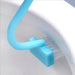 Curved S-Head Toilet Brush with Long Handle and Hanging Hook – 1/2/3 Pack