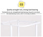 Metal Plant Stand — 4/6/8-Tier Flower Pot Rack, White or Dark Grey