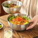 Stainless Steel Salad & Mixing Bowl (with Scale) — 5 sizes 700–3000ml