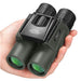 10x25 Compact Folding Binoculars — Lightweight Pocket Travel Binoculars for Adults & Kids