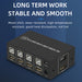 4 Port HDMI KVM Switch 4 in 1 out 4K 60Hz HDMI USB Switch Selector with Desktop Controller for 4 PC Share Monitor Mouse Keyboard