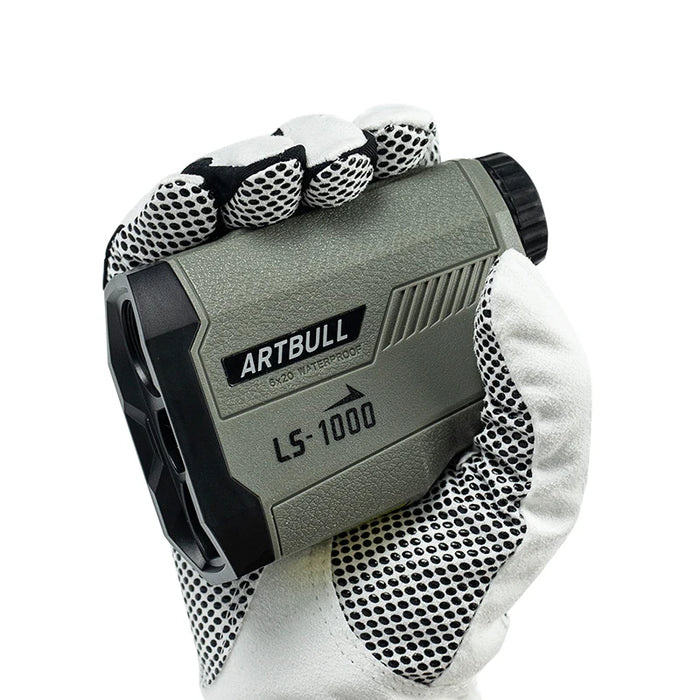 1000m Laser Rangefinder with Slope — 6× Magnification, Flag‑Lock & CR2 Powered