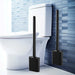 Mini Silicone Toilet Brush Set — Wall‑Mounted or Free‑Standing, Soft Silicone Brush