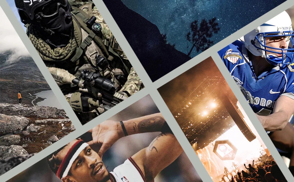 10x25 Compact Folding Binoculars — Lightweight Pocket Travel Binoculars for Adults & Kids