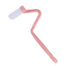 Curved S-Head Toilet Brush with Long Handle and Hanging Hook – 1/2/3 Pack