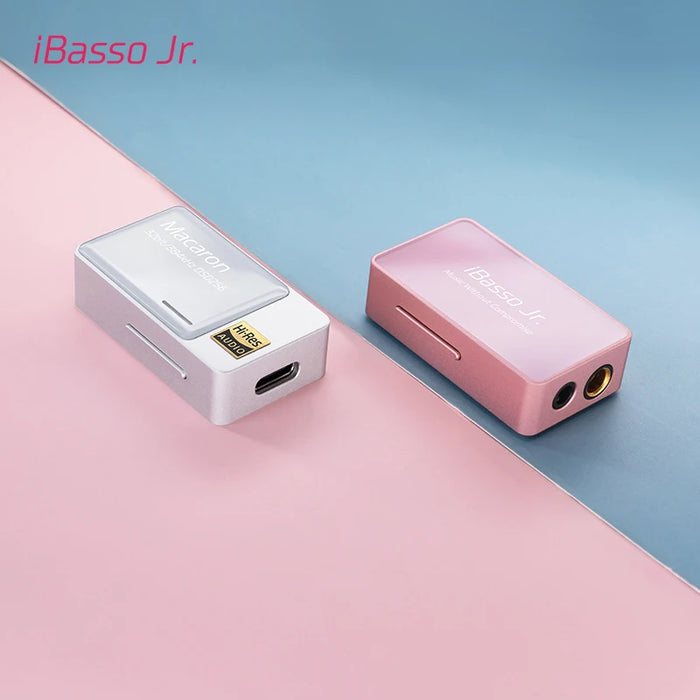 Macaron Portable USB DAC Headphone Amplifier — CS43131, 4.4mm/3.5mm, PCM32/384kHz, DSD256