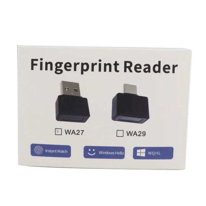 Mini USB Fingerprint Reader — Windows Hello biometric security key