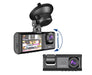 1080P Car Dash Cam — 2/3‑Channel Front, Inside & Optional Rear Camera with Night Vision