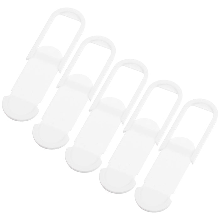 Webcam Cover Slider — Slim Laptop Camera Privacy Blocker (Black or White)