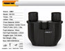 10x25 Folding Compact Binoculars — 10x Magnification, BAK4 Prism, FMC Lens
