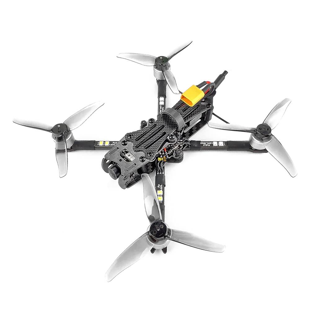 DarwinFPV Baby Ape Pro V2 142mm 3 Inch Racing Drone BNF ELRS, 1104 ...
