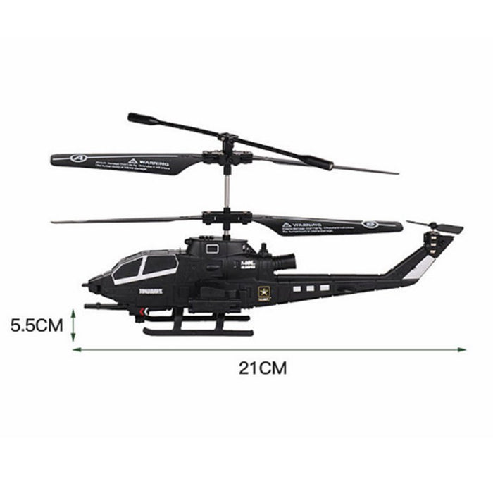 DWI 2.5CH RC Helicopter - Anti-Jamming System, One Key Take Off, Fall Resistance, Military Design - Perfect for Beginners and Hobby Enthusiasts - Shopsta EU