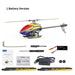 Eachine E150 2.4G 6CH - 6-Axis Gyro 3D6G Dual Brushless Direct Drive Motor Flybarless RC Helicopter - BNF Compatible with FUTABA S-FHSS for Enthusiasts - Shopsta EU