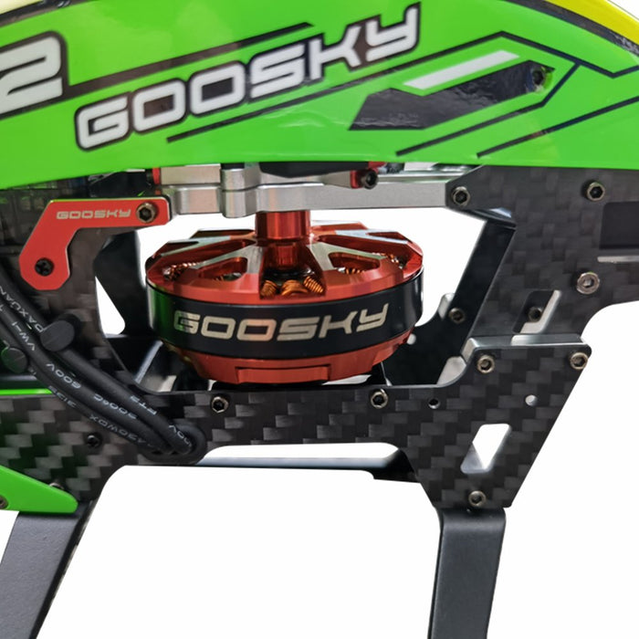 GOOSKY S2 6CH - 3D Aerobatic RC Helicopter with Dual Brushless Direct Drive Motors and GTS Flight Control System - Perfect for thrill-seekers and hobbyists - Shopsta EU