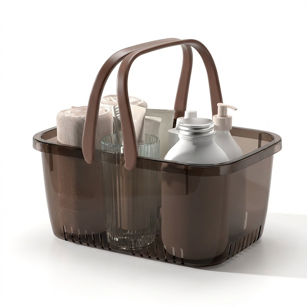 Large Capacity Portable Bath Basket – Handheld Shower Caddy & Bathroom ...