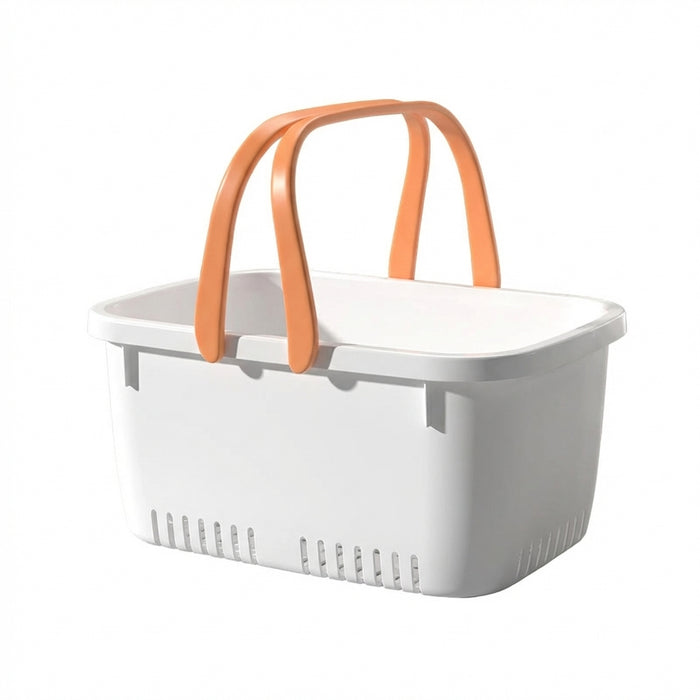 Large Capacity Portable Bath Basket – Handheld Shower Caddy & Bathroom Organiser
