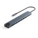 10-in-1 USB-C Hub – 4K@30Hz HDMI-Compatible Docking Station with PD 100W, RJ45 & USB 3.0