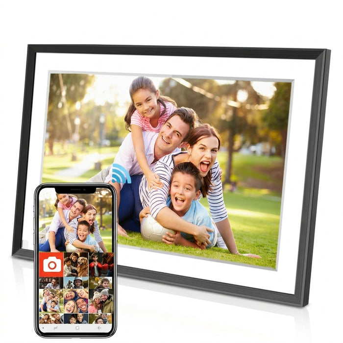 10.1-inch WiFi Digital Photo Frame – 1280×800 IPS Touchscreen, 32GB