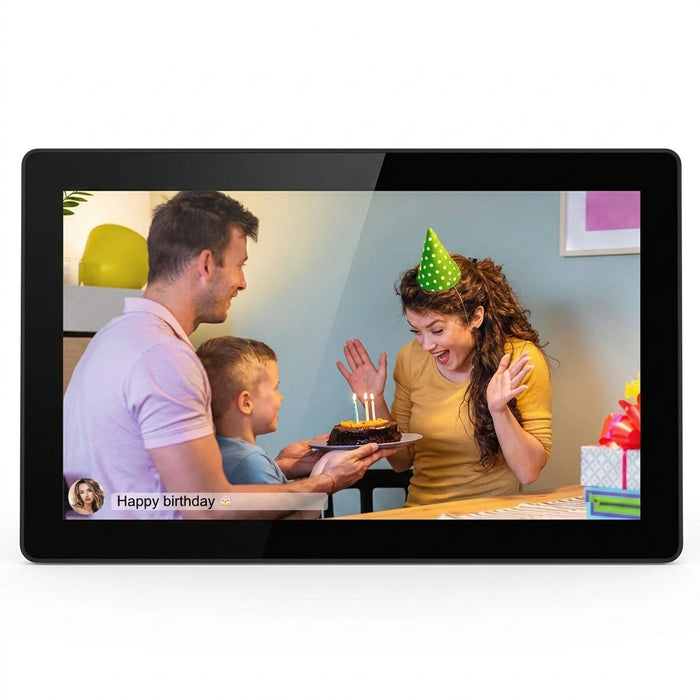 15.6-inch Digital Photo Frame 32GB IPS Touchscreen 1920x1080 Wi‑Fi Video Playback