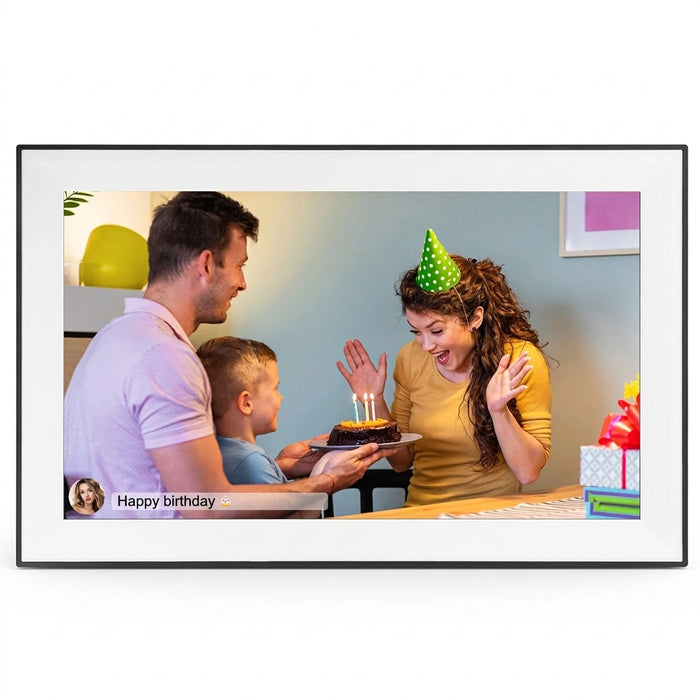 15.6-inch Digital Photo Frame 32GB IPS Touchscreen 1920x1080 Wi‑Fi Video Playback