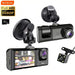 1080P Dual Dash Cam — Front and Interior with IR Night Vision