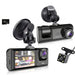 1080P Dual Dash Cam — Front and Interior with IR Night Vision