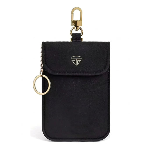 Faraday Key Pouch – RFID Shielding Key Fob Case with Wrist Strap