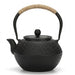 Cast Iron Teapot with Stainless Steel Mesh Filter — Induction Ready