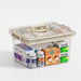 Transparent Medical Storage Box — Foldable, Large-Capacity Medicine Cabinet