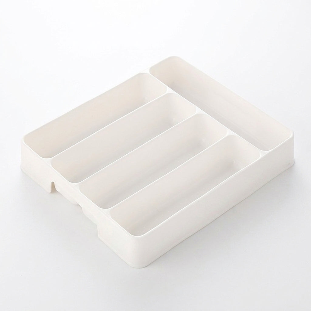 Adjustable Kitchen Drawer Organiser Tray — Moveable Dividers for Cutlery & Utensils
