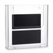 Clear Acrylic Wall-Mount Brochure Holder — Fits A4 & A5